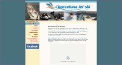 Desktop Screenshot of barcelonajetski.com